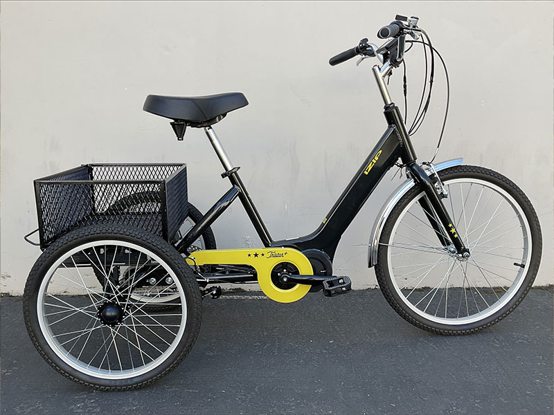 3-wheel e-assist bike for rent