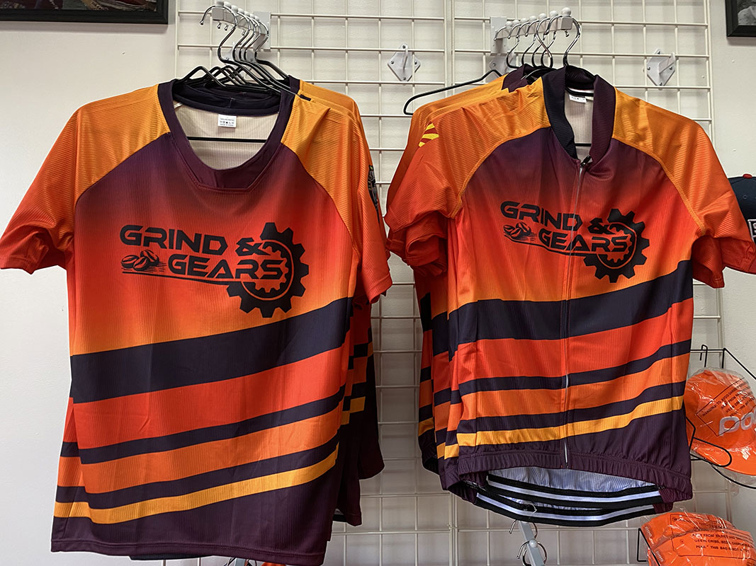 grind and gears cyclist shirt