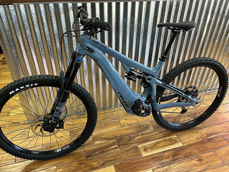 pivot mountain bike with e-assist rental