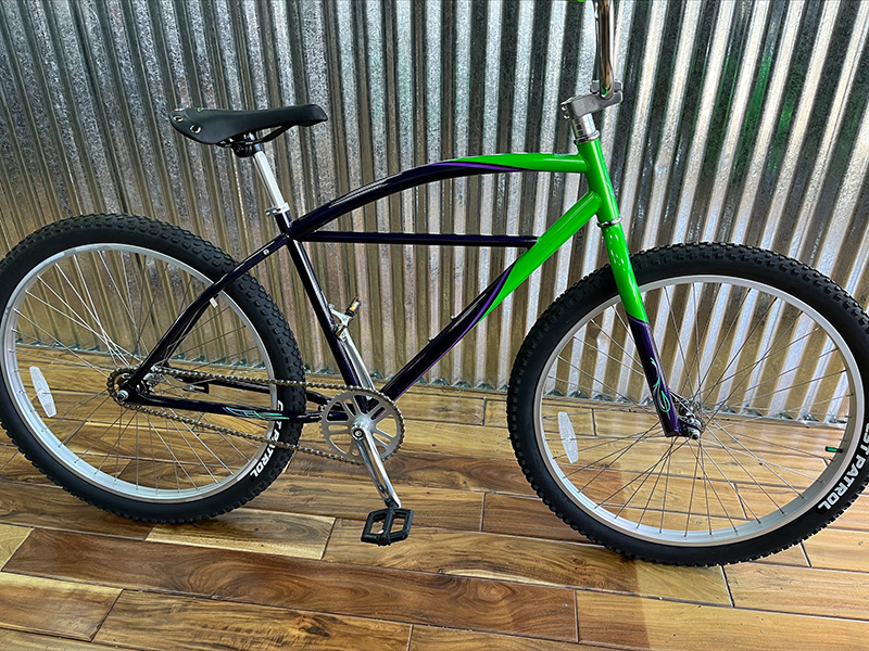 town hardtail bike for rent